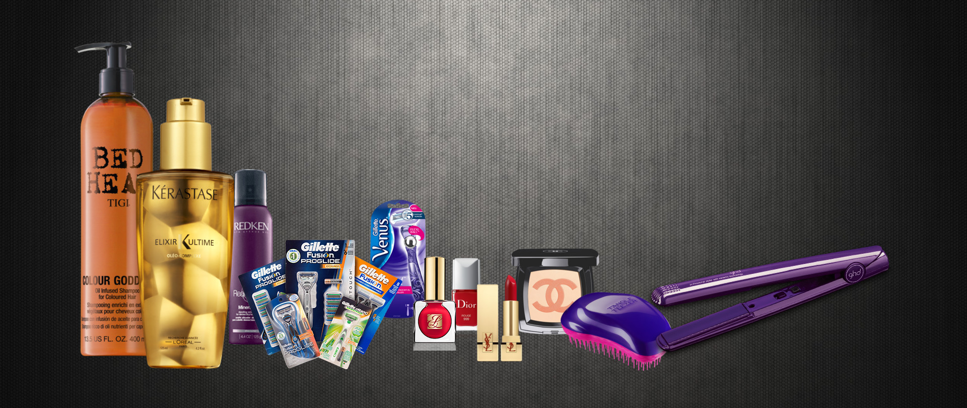 Hair care, cosmetics and accessories wholesale